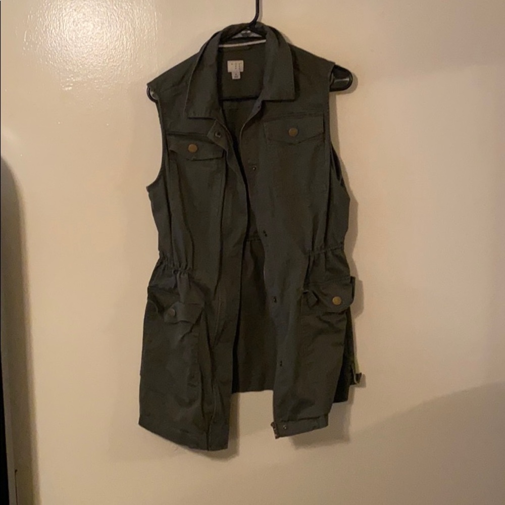 A New Day(Target) green vest. Worn only once !